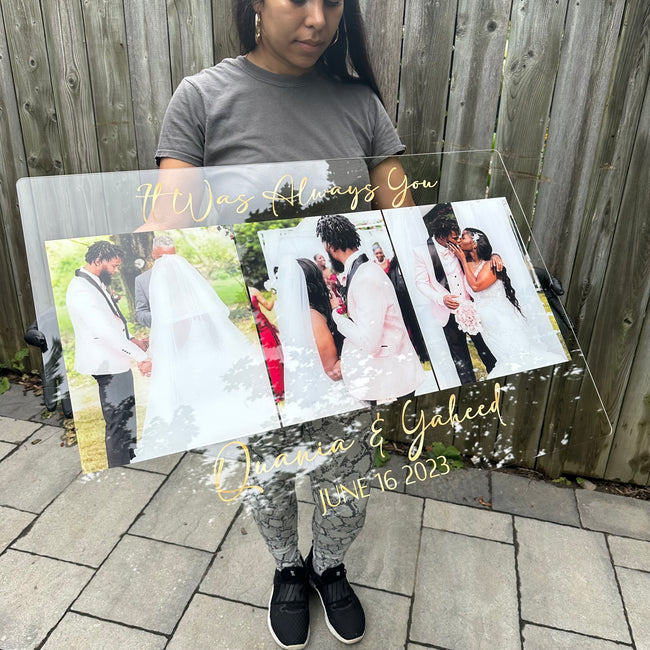 Multi Pictures Plaque