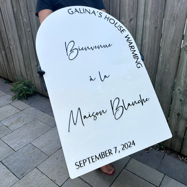 Custom Events Signs