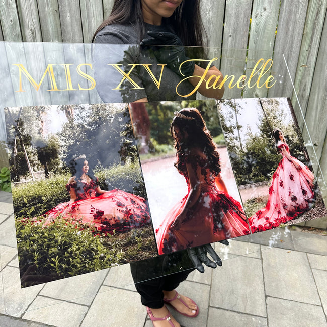 Multi Pictures Plaque