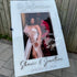 Photo Wedding Welcome Sign