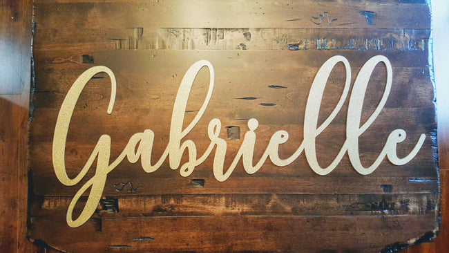 Personalized Acrylic Sign - Color - ChicSigns.ca