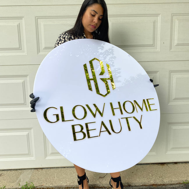 Business Signs - Square or Round Shape