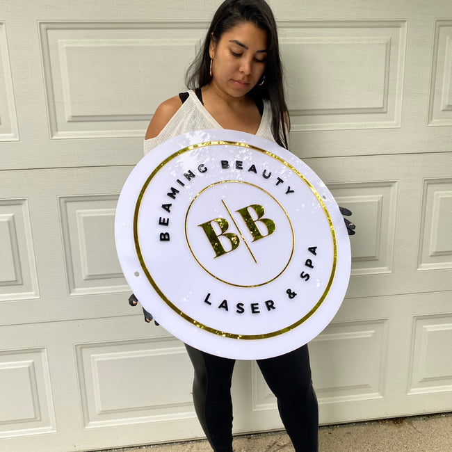 Business Signs - Square or Round Shape