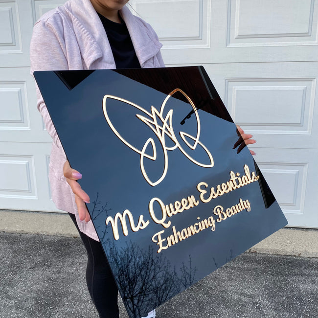 Business Signs - Square or Round Shape