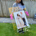 Photo Wedding Welcome Sign