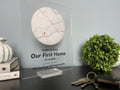 Our First Home Plaque | Housewarming gift