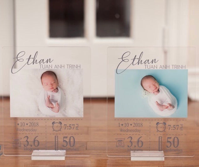 Personalized Baby Stats