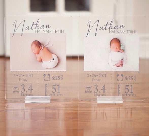 Personalized Baby Stats