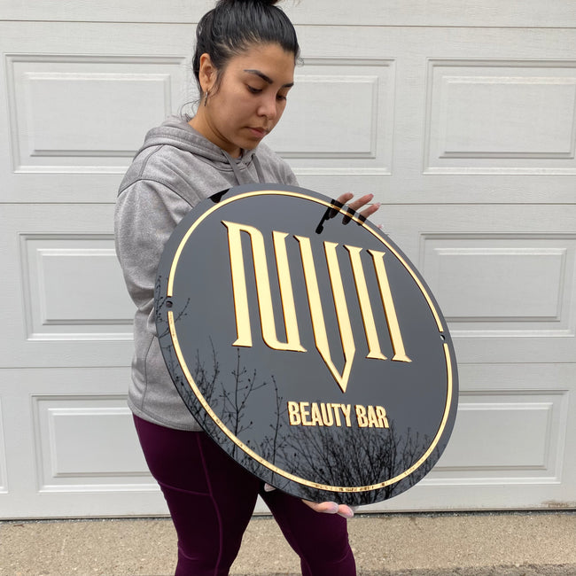 Business Signs - Square or Round Shape