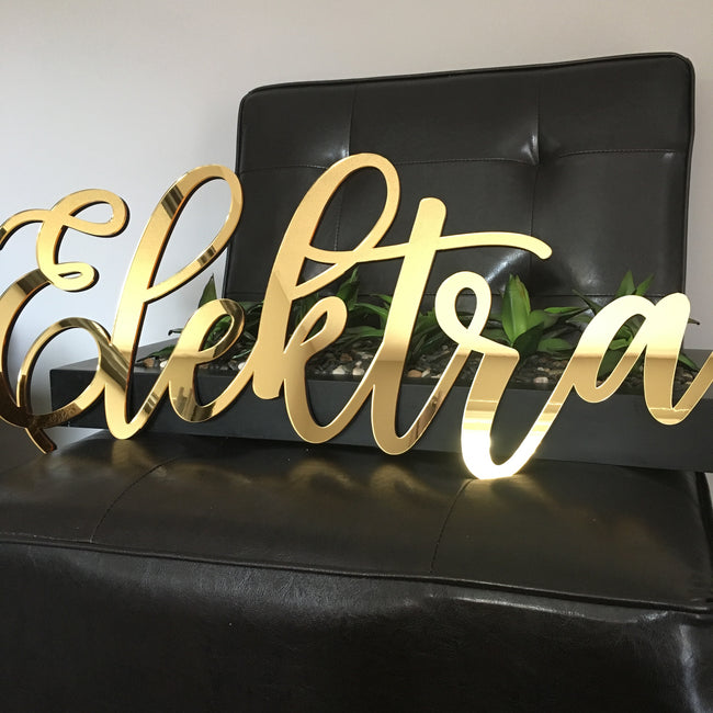 Personalized Acrylic Sign - Mirror