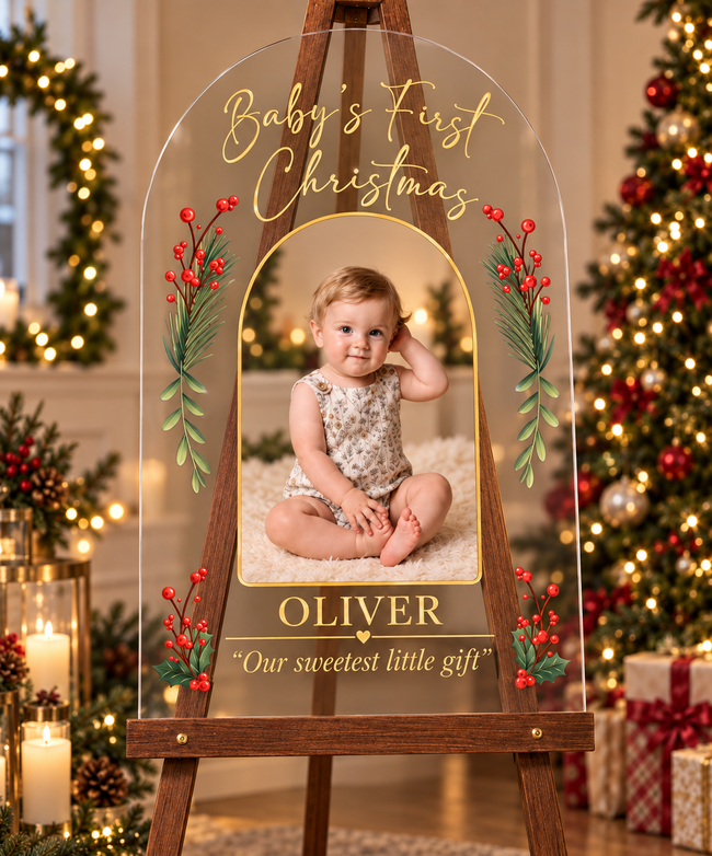 Arch Christmas Sign