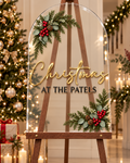 Arch Christmas Sign