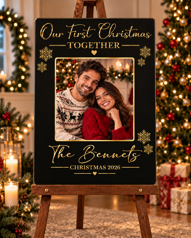 Christmas Welcome Sign