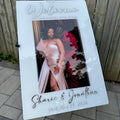 Photo Wedding Welcome Sign