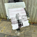 Photo Wedding Welcome Sign