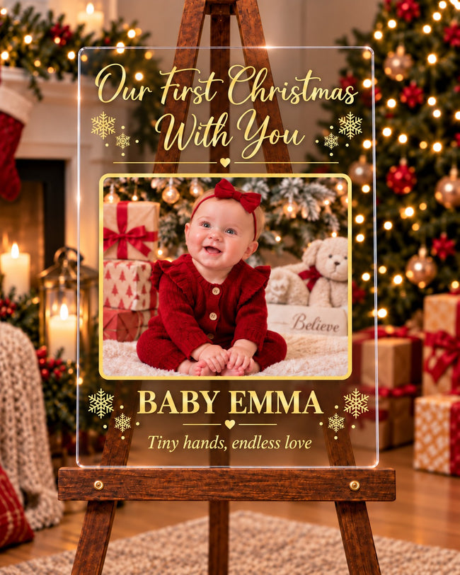 Christmas Welcome Sign