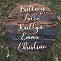 Place Setting Guest Names - ChicSigns.ca