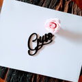 Place Setting Guest Names - ChicSigns.ca