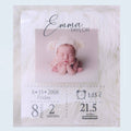 Personalized Baby Stats, Birth Announcement, Baby Keepsake, Baby luxury gift, Baby Photo, Baby stats, birth stats sign, Baby room decor 8x10
