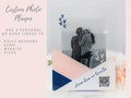 Song plaque with QR code. Fully Customizable