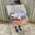 Photo Wedding Welcome Sign