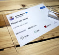 Twitter Plaque - Memorable Tweets